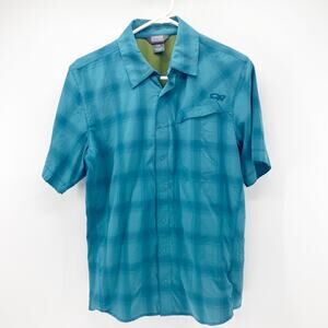 Outdoor Research Astroman Short-Sleeve Sun Shirt Gorpcore hiking climbing size M